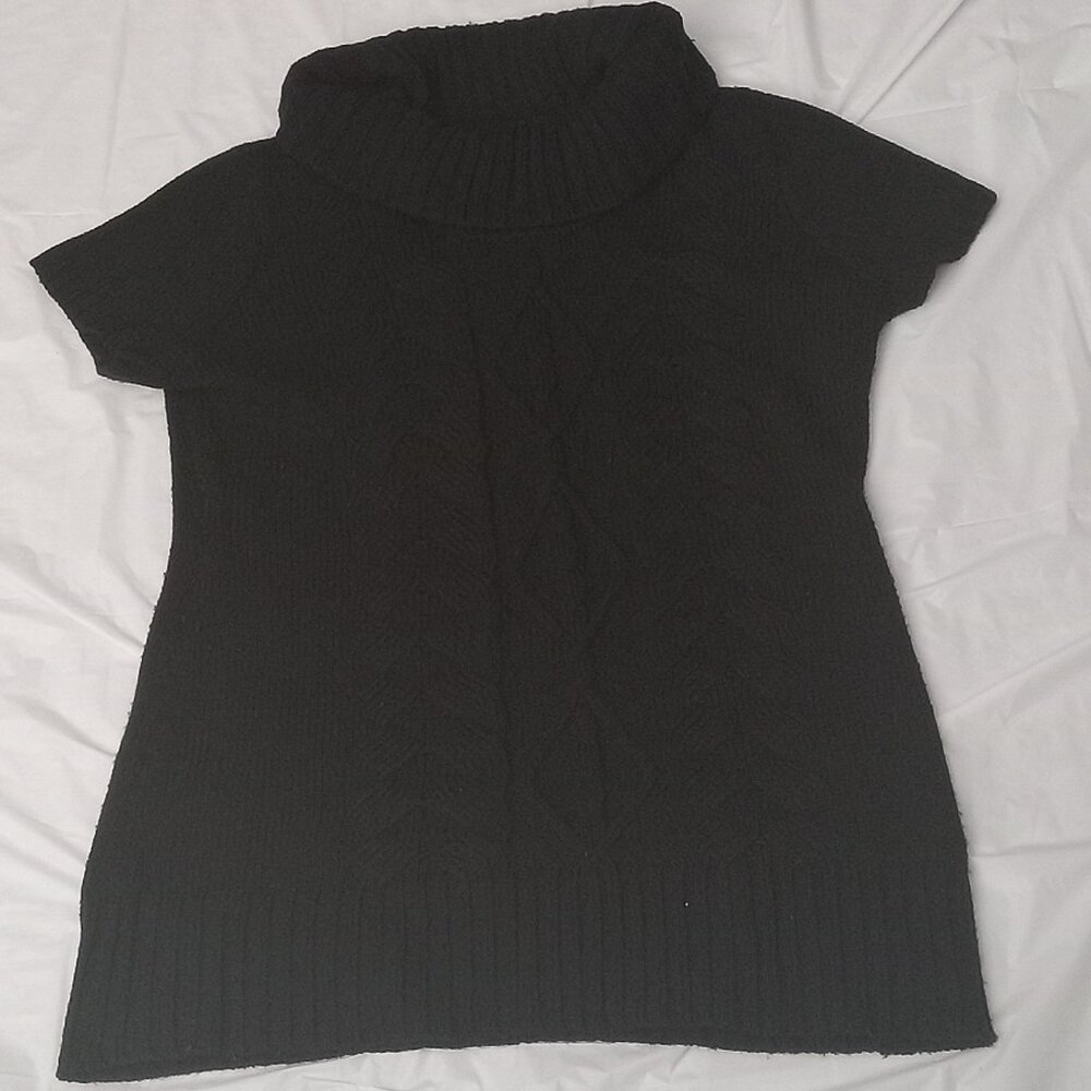 No Boundaries- Cowl & Turtlenecks XLshort Sleeves Black Colour